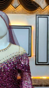 Gaun Pengantin Barbie Squin Ronce Lepas Pasang