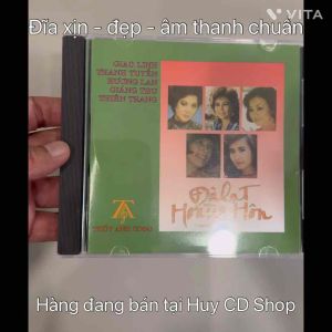 Đĩa CD Giao Linh Thanh Tuyền Hương Lan Đà Lạt hoàng hôn Nhạc vàng trữ tình Bolero Đĩa lòng Trắng Chất Lượng cao Âm Thanh chuẩn HUY CD SHOP