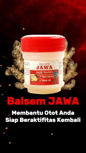BALSEM JAWA jahe wangi panas pegal nyeri otot dan keseleo 20 gr