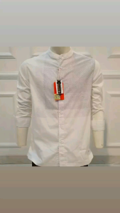 Kemeja Cardinal Casual Putih Pria Dewasa Tangan Panjang