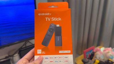 กล่องแอนดรอยด์ทีวีสติ๊ก Android TV Stick 4K 8G+128GB Quadcore รองรับ Netflix/Youtube