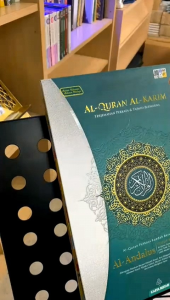 pakej andalus b4 stand al-quran dan buku 111 doa & zikir