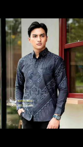 Pilihan Terlaris Kemeja Baju Batik Pria Terbaru Lengan Panjang Motif Elegan Nyaman | Size M-XXL