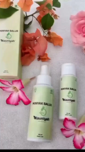 KAUNIYAH OIL by Ummu Balqis - Minyak Balur Alami - Healing Oil - Perawatan Tubuh - ORIGINAL - Sehat Alami - Bayi Anak Remaja Dewasa