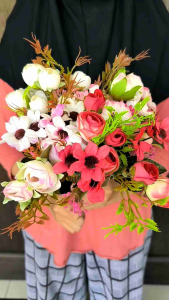 Mawar Camellia Artificial / Mawar Hias