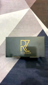 RIONZ - Pires black - Sepatu Formal Pria Pantofel Hitam Coklat Kantor