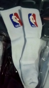 Kaos kaki pendek motif NBA