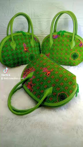 TAS MUSLIMAT NU/TAS TANGAN MUSLIMAT NU/HANDLE BAGS WANITA MUSLIMAT NU/TAS PENGAJIAN