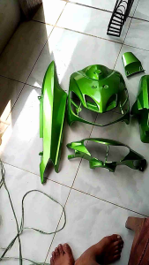 Full Set Body Halus Mio Smile 2008-2012 Warna Hijau