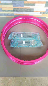 Universal Rim set with Rios 1.40x17"