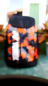 Termurah / Tas ransel raket badminton bulutangkis model YY LN motif camo army sudah di lapis thermoguard + tempat sepatu bisa desain sendiri