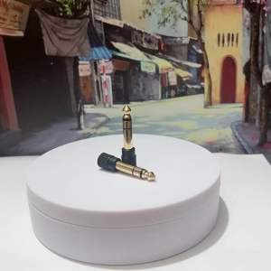JACK CHUYỂN JACK 3.5  SANG JACK 6.5mm  Đầu chuyển 3.5mm sang 6.5mm stereo cho Tai nghe Micro