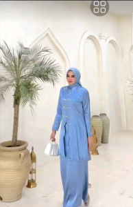 Set Baju Kurung Melayu Zig Zag & Kebaya Modern