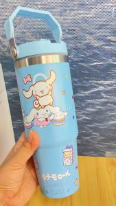 แก้วเก็บความเย็น กระบอกน้ำสแตนเลสSUS 304 30oz ลายการ์ตูนน่ารัก