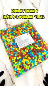 COKLAT BEAN VIRAL (5KG) Chocolate M&Ms Looklike Yusuff Taiyoob Candy Snack Murah Gula-gula Gift Doorgift Goodies Jajan