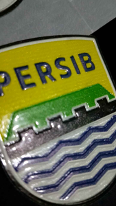 PATCH LOGO PERSIB BANDUNG TPU SILIKON KARET EMBOSS 3D