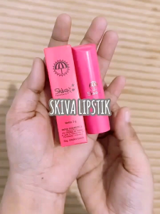 Lipstik Skiva 500 Murah Bpom Tahan lama warna natural ringan dibibir