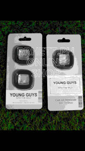 rrhett.ph RY# YOUNG GUYS CAR VENT CLIP AIR FRESHENER - FRAGRANCE AUTO ACCESSORIES REFILL