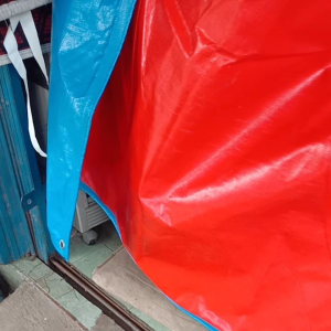 Terpal Plastik Tenda Tipe A 12 Ukuran 4x4 M