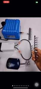 Valve Aquarium Tank Air Pump Air Flow Tube Pipe Line Stainless Steel Control FRG level controller Tube Arus Angin