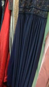 Midnight Blue Long Evening Gown | Elegant Formal Dress | US Imported | Size 6