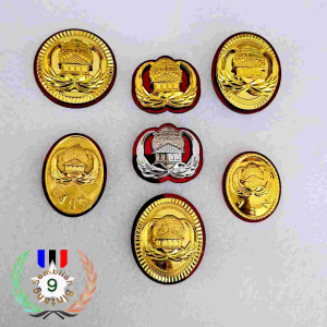 Pin Korpri Akrilik Mirror Motif Timbul 3D