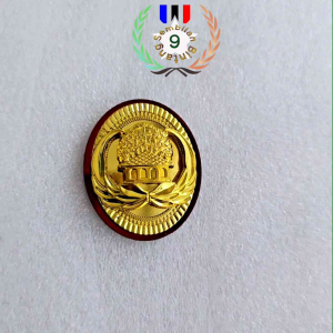Pin Korpri Akrilik Magnet Motif Oval Timbul