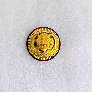Pin Korpri Akrilik Magnet Motif Timbul Bulat