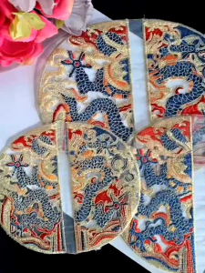 bordir coin naga import full bordir