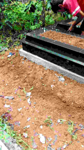 FULL MAKAM BATU NISAN 2 TRAF/KUBURAN NISAN MAKAM GRANITTILE + PCKING KAYU