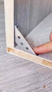 不锈钢多功能角码 (1套20个) Stainless steel multifunctional corner bracke桌椅板凳松动修复链接,都可以用它👍🏻,三角固定更加牢固哦!#高性能实用工具 #三面不锈钢角码