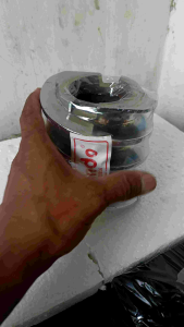 Ulir screw Mesin poles beras Ichi N70 Kenindo Crom 4 Jalur