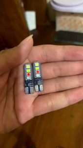 Lampu Sein T10 Jelly Batik 8 Led Titik Besar Running T10 Pelangi Lampu Sein Jelly 8 Led RGB Running