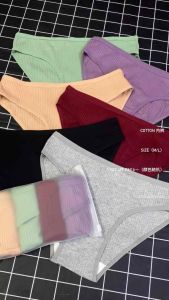 🇲🇾 Ready Stock Women Cotton Panties 纯棉裆透气中腰内裤