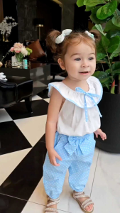 ชุดเซ็ทเสื้อ + กางเกง งานแบรนด์ bno