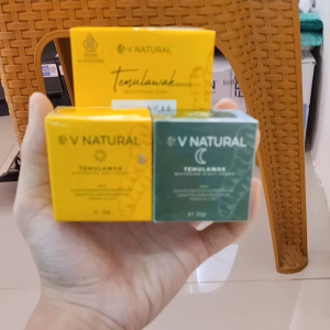 Paket 3in1 V Natural Temulawak: Solusi Perawatan Kulit Berminyak