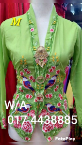 Kebaya Sulam Nyonya Original Hand-Made Premium size (L)