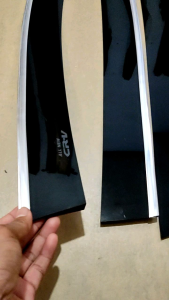 TALANG AIR ALL NEW CR-V GEN3 2007s/d2012 RATA/PLAT PLUS LIST CROM SLIVER