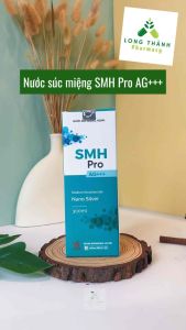 Nước súc miệng Nano bạc SMH Pro AG+++ vệ sinh răng miệng ngăn hôi miệng viêm lợi - 300ml Chăm Sóc Răng Miệng Hiệu Quả - Lazada