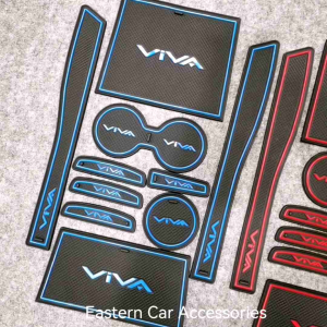 PERODUA VIVA ELITE 2007-2014 Car Interior Slot Mat Anti-Slip Rubber Mat Storage Tank Mat