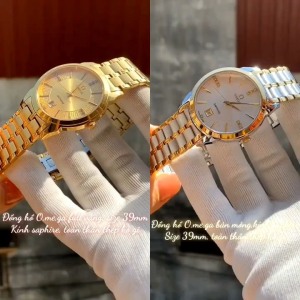 Đồng Hồ Nam 0.m.g size 38mm máy pin Nhật kính sapphire chống xước dây thép không rỉ
