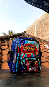 Tas Ransel sekolah paud TK SD karakter Spiderman boboboy murah kekinian