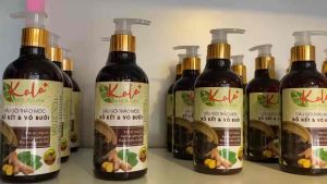 DẦU GỘI THẢO MỘC KALA 300ml CHIẾT XUẤT BỒ KẾT & VỎ BƯỞI | Tóc Khỏe Mềm Mượt Ngừa Rụng Tócm