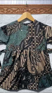 Baju Dresss Batik Anak Perempuan Umur 1 sampai 7