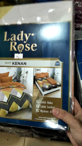 SPREI LADY ROSE 180x200 KING TERLARIS