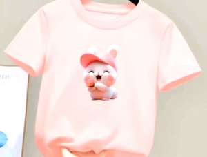 Kaos Atasan Anak Kelinci Pink: Pilihan Pakaian Anak Desain Lucu