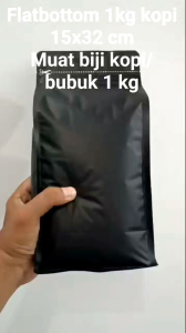 kemasan kopi 1 kg flatbottom metalized kemasan kopi premium
