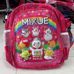 TAS ANAK SD PEREMPUAN 3D TIMBUL BER LED NYALA KARAKTER