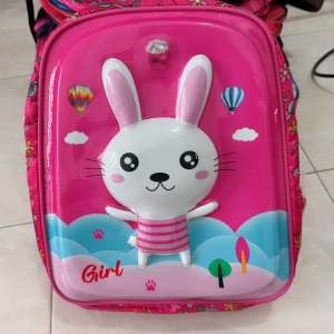 TAS ANAK SEKOLAH TK PEREMPUAN 3D TIMBUL BER LED KARAKTER BEST SELLER