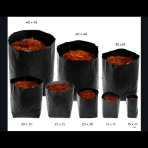 Polybag Tanaman 15cm 100pcs Sangat Peraktis kuat Dan Tahan Lama